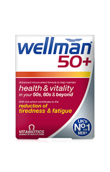 Vitabiotics Wellman 50 30 Tabs Rightnutri