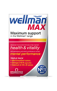 Vitabiotics Wellman Max - 28 tabs + 28 tabs + 28 caps